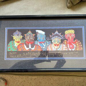 Limited Edition Jamie Hayes hand-Pulled Serigraph